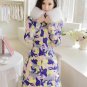New Arrival Fashion Winter Slim Fur Hooded Collar Ziper Long Sleeve Camouflage Mid-Long White Duck D