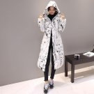 Winter Jacket Women Light Down Coat Medium-Long Down Hooded Jackets Plus Size Warm Casual Female 8 C