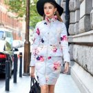 Women\'s winter jacket 2017 print jacket medium-long female thickening winter coat women Size S-2XL