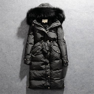 High quality brand jacket New Winter Women Down Coat Jacket Warm Woman Thicken Down Parka Real Racco