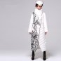 White Duck Down Winter Jacket Women Over Knee Long Jacket Female Thick Women\'s Down Jacket Loose Co