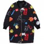 Newest Streetwear Personality Women\'s Jacket 2017 Winter Parka Duck Down Printed Cartoon Long Baseb