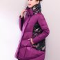 Winter Jacket Women Stand Collar Medium Long Cloak Plus Size M-3XL Duck Down Coat Women Fashion Eleg
