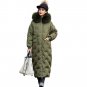 Large Real Natural Raccoon Fur 2017 High Quality Winter Jacket Women White Duck Down Jacket Thicken