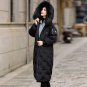 Large Real Natural Raccoon Fur 2017 High Quality Winter Jacket Women White Duck Down Jacket Thicken