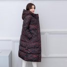 New Winter Military Printed Coats Women Wadded Hooded Jacket Medium-long Casual Parka Thickness Plus