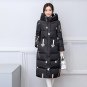 New Winter Military Printed Coats Women Wadded Hooded Jacket Medium-long Casual Parka Thickness Plus