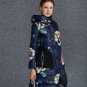 New Arrival High Quality Luxury 2017 Winter Coat Women Long Duck Down Parka Jacket Brand Rose Floral