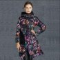 New Arrival High Quality Luxury 2017 Winter Coat Women Long Duck Down Parka Jacket Brand Rose Floral