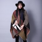 cloak 2016 Europe and the United States wind thicker winter flowers warm shawl cloak both sides of t