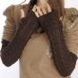 2016 Winter Twisted Arm Warmers Women Gloves 4 Color