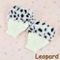 2016 Fashion Winter Arm Warmer Fingerless Gloves, Knitted Fur Trim Gloves Mitten