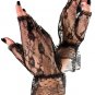 2016 New Adult Fishnet Mesh Popular Short Gloves Fingerless 2 Colors Lace Mini Gloves LC73126