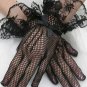 Twins Girl 2017 New Flaring Lace Cuffs Fishnet Gloves LC73114
