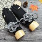 2017 Winter Gloves Big Flower With Pearl Fleece Gloves Women Mittens Women Winter Touch Screen Glove