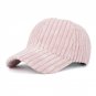 Women Men Solid Color Baseball Cap Casual Autumn Winter Warm hats Snapback Hip Hop