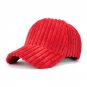 Women Men Solid Color Baseball Cap Casual Autumn Winter Warm hats Snapback Hip Hop