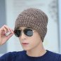 Mens Winter Hat knit Cap Neck Warmer Scarf Skullies Beanie Winter Hats for Men Fashion Balaclave Fac