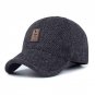 Warm Winter Caps spring Thickened Baseball Cap With Ears Men\'s Cotton Hat Snapback Curved Hats Ear