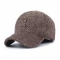 Warm Winter Caps spring Thickened Baseball Cap With Ears Men\'s Cotton Hat Snapback Curved Hats Ear