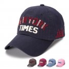 2017 Summer Baseball Cap Fashion NEWYORK TIMES Letters Printing Adjustable Strapback Hats casquette 