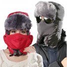 High Quality Thicken Winter Hat For Man Solid Hats Russian Hat Sport Outdoor Ear Mask Bomber Caps Fo
