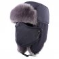 High Quality Thicken Winter Hat For Man Solid Hats Russian Hat Sport Outdoor Ear Mask Bomber Caps Fo