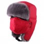 High Quality Thicken Winter Hat For Man Solid Hats Russian Hat Sport Outdoor Ear Mask Bomber Caps Fo