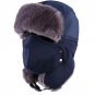 High Quality Thicken Winter Hat For Man Solid Hats Russian Hat Sport Outdoor Ear Mask Bomber Caps Fo