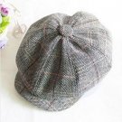 VORON 2017 new bakham male fashion octagonal newsboy cap beret hat autumn and winter female cap