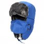 Free Shipping Unisex Winter Women Men Bomber Hats Thicken Balaclava Cotton Fur Ear Flap Warm With Wi