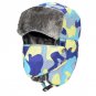 Free Shipping Unisex Winter Women Men Bomber Hats Thicken Balaclava Cotton Fur Ear Flap Warm With Wi
