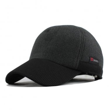 [FLB] Warm Winter Thickened Baseball Cap With Ears Men\'S Cotton Hat Snapback Winter Hats Ear Flaps 