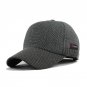 [FLB] Warm Winter Thickened Baseball Cap With Ears Men\'S Cotton Hat Snapback Winter Hats Ear Flaps 