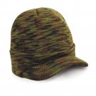 2017 Woolen Knitted Peaked Cap Army Hat Autumn Winter Warm Wooly Mens Ladies Cadet Cap Women Men Vis