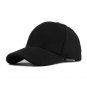 Unisex New Solid Men\'S Fedoras Cotton Baseball Cap Winter Cap Warm Bone Snapback Hat Gorras Fitted