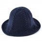 Autumn And Winter Knitted Wool Sun Cap For Men Women foldable Solid Color Floppy Hat Unisex Outdoor