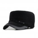 New Winter Baseball Cap with Ear Flaps Men\'s Cotton Winter Keep Warm Dad Hats Bone Snapback Caps Dr