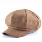 Top Fashion Solid Newsboy Caps Men And Women Warm Polyester Octagonal Hats For Autumn And Winter Uni