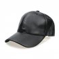 Cool!new fashion PU black Baseball Cap women Hats For men fall Leather cap Trucker cap casquette sna
