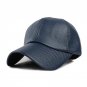 Cool!new fashion PU black Baseball Cap women Hats For men fall Leather cap Trucker cap casquette sna