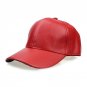 Cool!new fashion PU black Baseball Cap women Hats For men fall Leather cap Trucker cap casquette sna