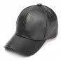 Winter Women PU Leather Baseball Cap Unisex Snapback Outdoor Sport Adjustable Trucker Hats Men Bone 