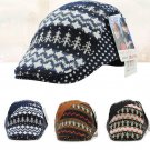 Boy Girl Kids Snapback Caps Hip-hop Warm Winter Knit Berets