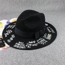 Winter Spring Fashion New Vintage Women Ladies Floppy Wide Brim Flannel Felt hats Cloche Hat Cap Gor