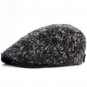 HT1375 High Quality Velvet Beret Caps Men Women Fashion Brand Warm Winter Hat Cap Western Style Flat