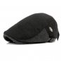 Hat male thickening autumn and winter knitted thin yarn benn beret male outdoor casual solid color f
