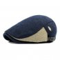 Hat male thickening autumn and winter knitted thin yarn benn beret male outdoor casual solid color f