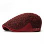 HT1328 New Autumn Winter Men Cap Beret Hats British Style Cabbie Gastby Ivy Flat Caps Fashion Patchw