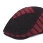Adjustable Beret Caps Autumn Winter Hats Outdoor Sun Breathable Bone Brim Hat For Women Men Herringb